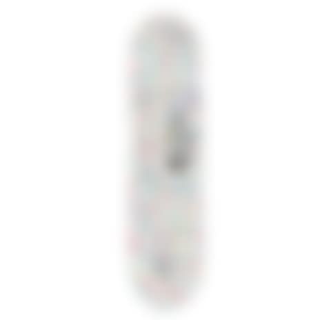 Skull and Butterfly on Skateboard Deck ,  79.5 x 20 x 5.8cm (31 5/16 x 7 7/8 x 2 5/16in). (preview)