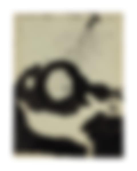 Paysage rocheux marin , possiblement une étude pour un détail du tableau L"automobile fossile du cap Creus (preview)