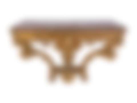 An Italian Carved Giltwood Marble-Top Console Table (preview)