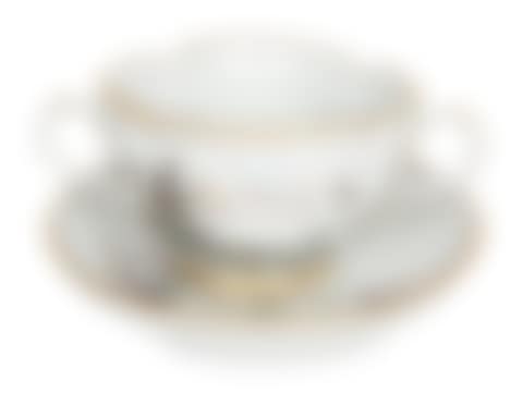 A Meissen "Swan" Teacup and Saucer (preview)