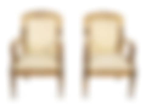 A Pair of Italian Giltwood Armchairs (preview)