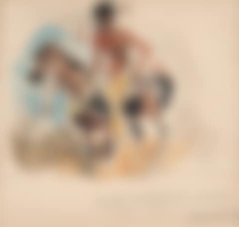 Indian Brave on Horseback (preview)