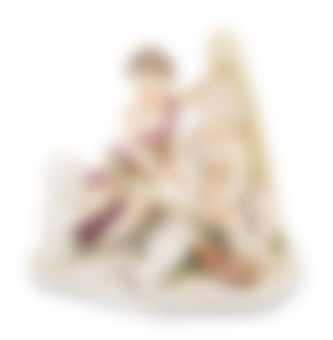 A Meissen Porcelain Figural Group Depicting Allegories of Painting and Sculpture (preview)