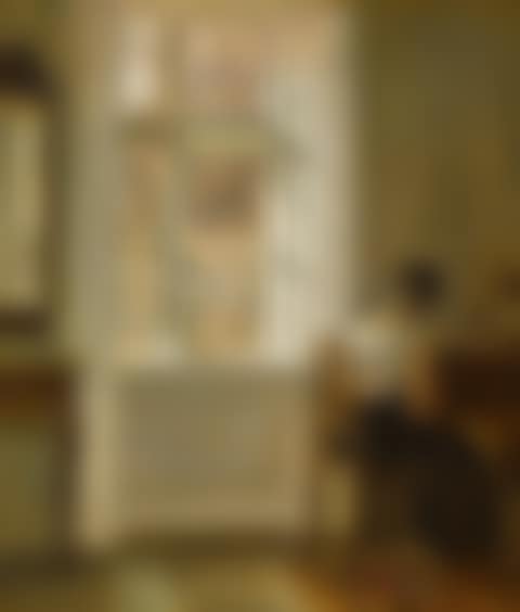 Girl Seated by a Window (preview)