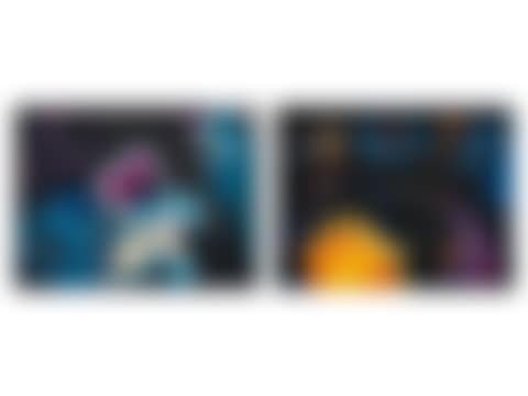 The Scratched and Unfixed Air; They Thought Their Worlds of Each Other; (a pair of works) (preview)