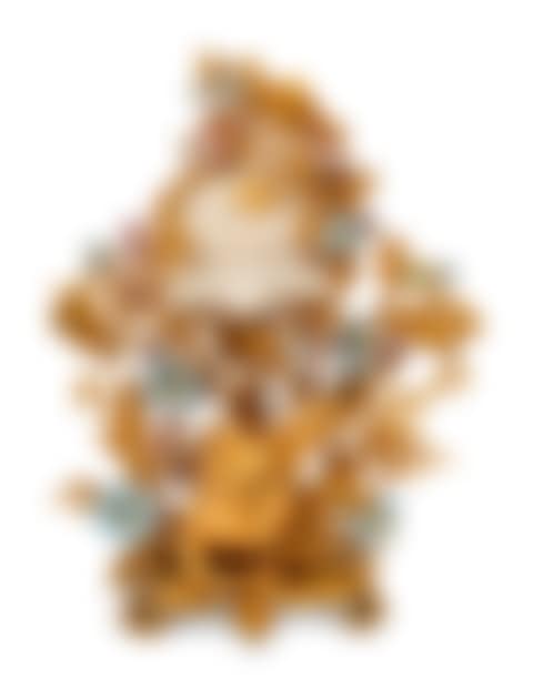 A Louis XV Style Gilt Bronze, Porcelain and Seashell Mounted Sea Motif Lamp (preview)