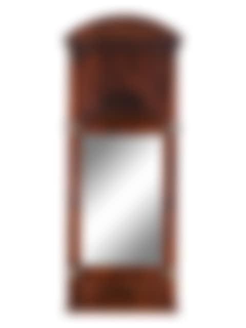 An Empire Style Satinwood Inlaid Mahogany Mirror (preview)