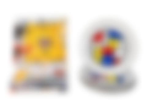 A Set of Four Sam Francis Plates and a Set of Four Mondrian Fruit Dishes (preview)