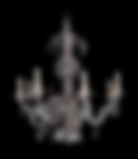 A Waterford Style Cut Glass Eight Light Chandelier (preview)