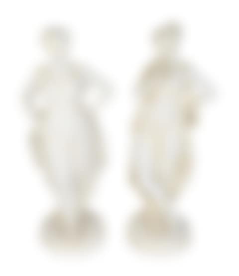 A Pair of German Bisque Classical Figures (preview)