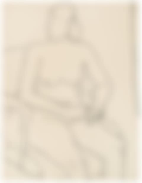 Seated Nude (from the Seated Woman series) (preview)