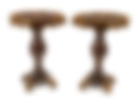 A Pair of Neoclassical Style Gilt Bronze Mounted Porcelain Tables (preview)