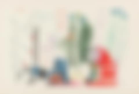 One plate, from Carnet de la Californie (Picasso's Sketchbook) (preview)