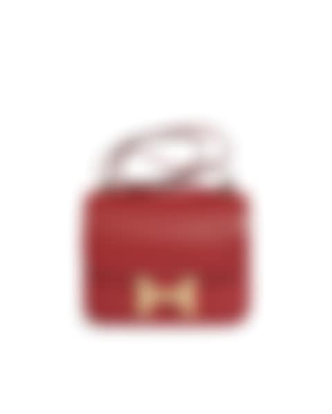 Hermes: Rouge Vif Ostrich Constance 23 With Gold Hardware (preview)