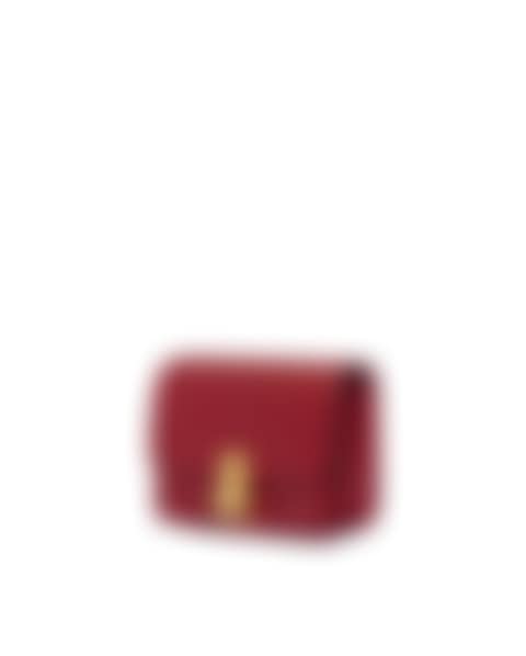 Céline: Red Small Classic Bag With Gold Hardware (preview)