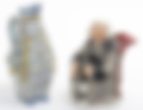Two English Figural Pitchers (preview)
