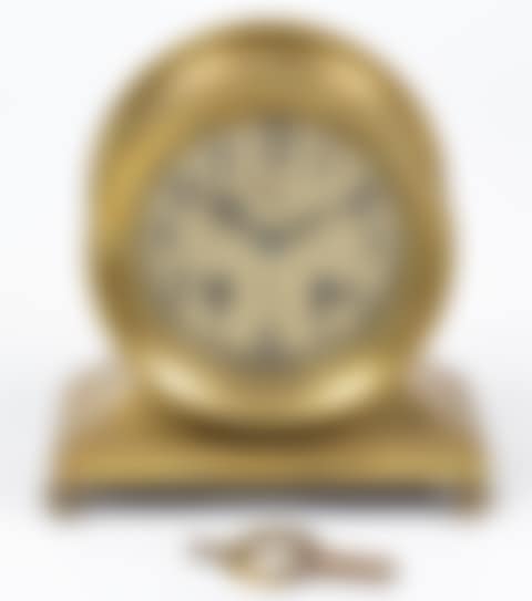 A Brass Chelsea Ship"s Bell Clock (preview)