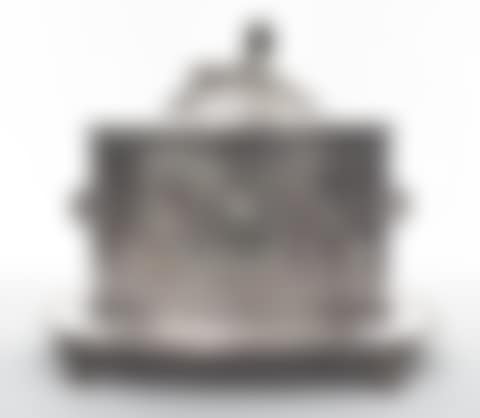 An Egyptian Revival Silver-plate Table Casket (preview)