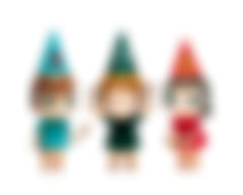 123 DRUMMING GIRLS (SET OF THREE), 2020 (preview)