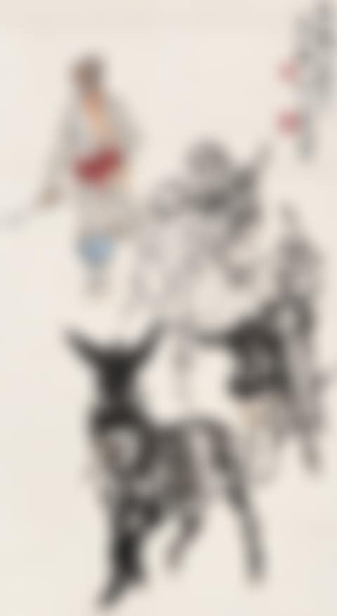 OLD MAN AND DONKEYS (preview)
