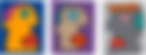 Three works: (i) MY OUTFIT IS A PART OF MY PERSONALITY AND IT IS APPARENT; (ii) THE TEMPERATURE IS RISING SO I AM LOOKING FOR SOME SHADE; (iii) MY HAPPINESS IS SO STRONG THAT YOU CAN SEE IT ON MY FACE (preview)