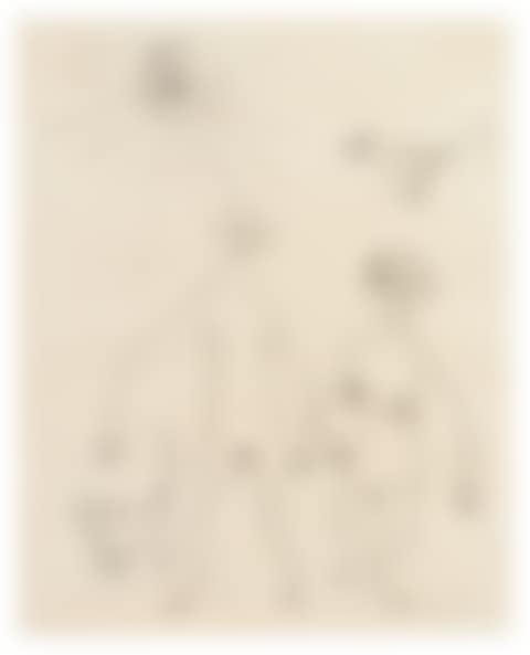 Ohne titel (nude couple with dog and bird) (preview)
