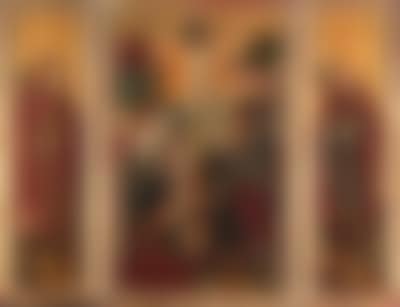 Crucifixion, Magdalen, SS Michael and George, Annunciation (preview)