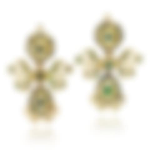 Pair of emerald earrings (preview)