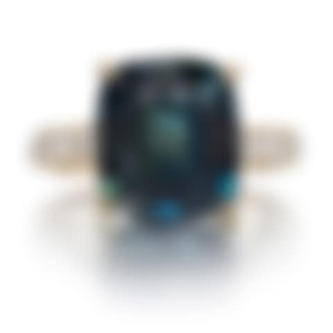 Green sapphire and diamond ring (preview)