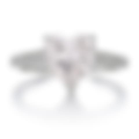 Faint pink diamond and diamond ring (preview)