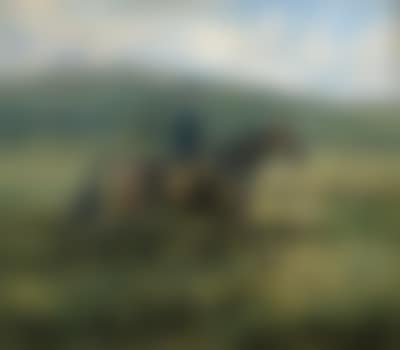 Mrs Ewing Side saddle on a bay hunter (preview)