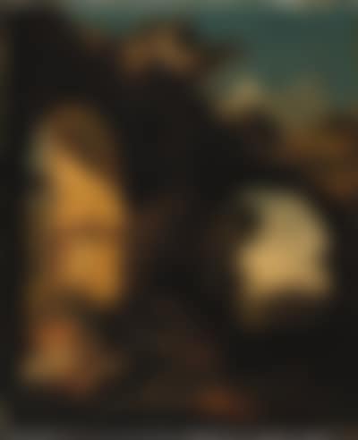 Classical ruins in landscape (preview)