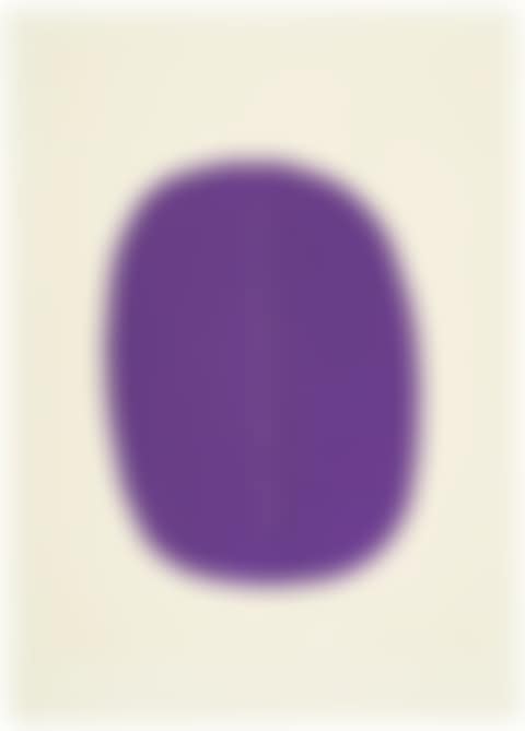 Concetto Spaziale (Ovale violet avec fente) (preview)