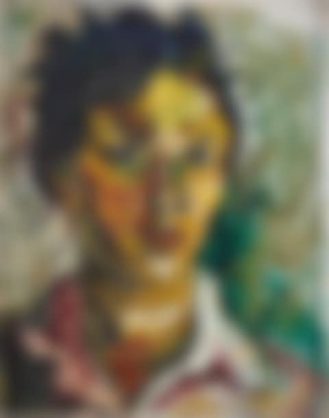 Affandi 阿凡迪 | Portrait of Kartika Affandi 卡迪卡·阿凡迪肖像 (preview)