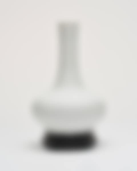 A white-glazed moulded vase (preview)
