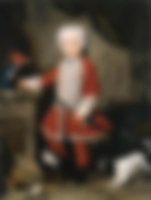 Portrait of young boy in Hungarian dress (preview)