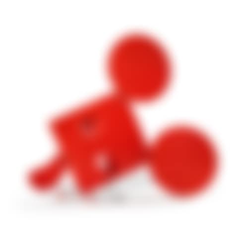 Geometric Mouse, Scale B (Red) (preview)