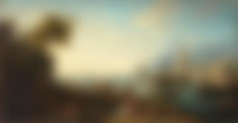Figures on an estuary with a ship careened in the background (preview)