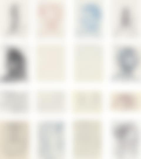 Group of eighteen works on paper (preview)