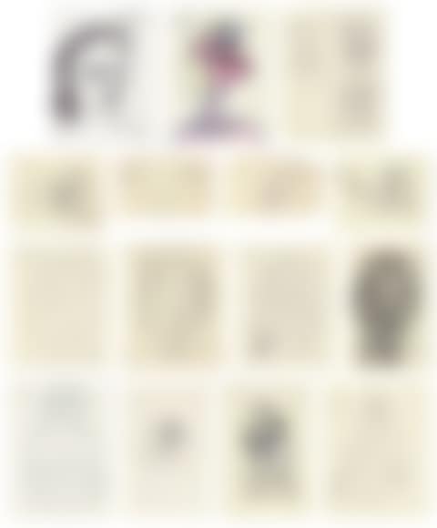 Group of fifteen works on paper (preview)