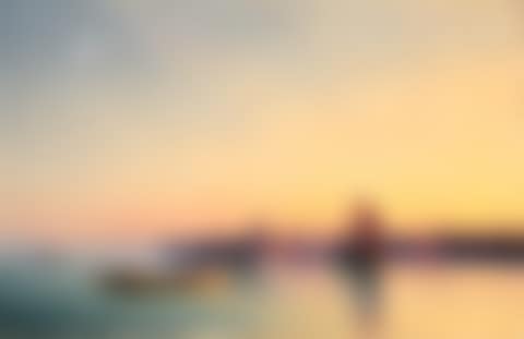 Sunset over the Venetian lagoon (preview)