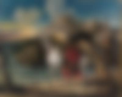 Cavallo con drappo rosso (preview)