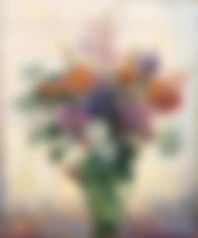 Daisies, phlox and tiger lilies (preview)