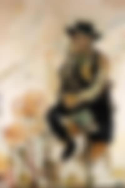 Cowboy on stool (preview)