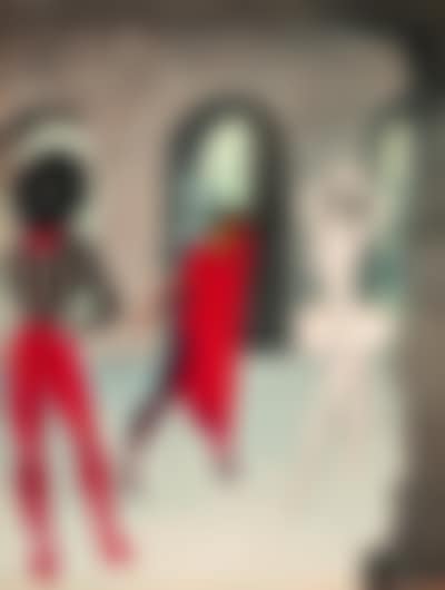 Three figures, design for Don Juan (preview)