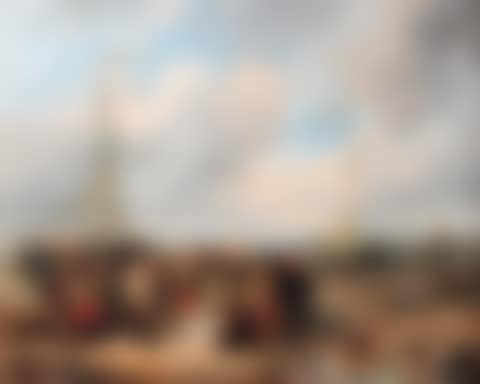 De afschlag van visch aan het strand te Scheveningen: a fish auction on the beach (preview)