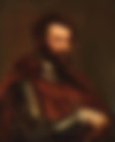 Portrait of commander, in armour with red sash, half-length (preview)