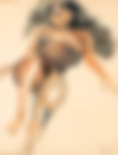 Reclining female nude (preview)
