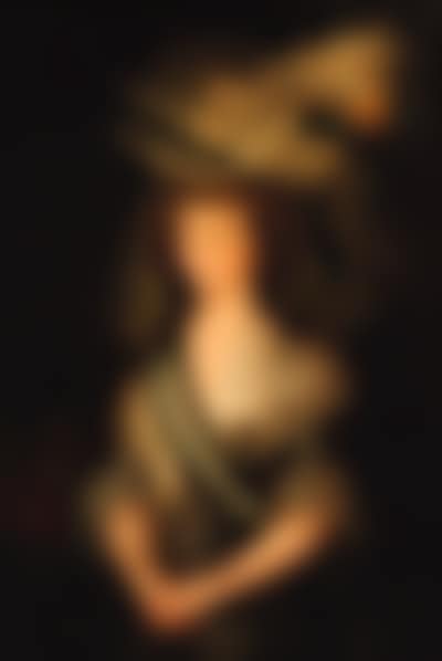 Portrait of Queen Maria Louisa of Spain, in feathered hat (preview)