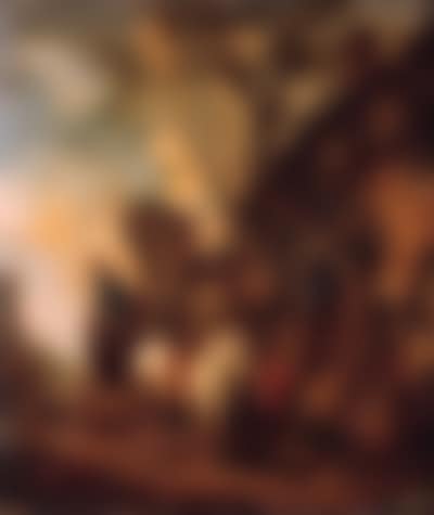 Travellers resting before an inn (preview)